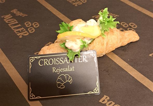 Grab&go croissanter m. rejesalat